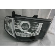 Mitsubishi Triton 05-08 Chrome Projector Headlamp w LED